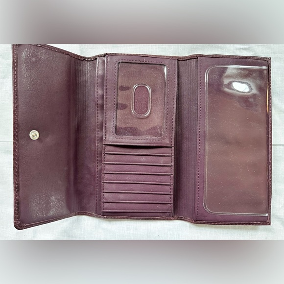 Fossil trifold, long wallet - Picture 4 of 7